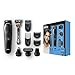 Braun 9-in-1 All-in-one trimmer MGK5080 Beard Trimmer & Hair Clipper, Body Groomer, Ear & Nose Hair Trimmer, Detail Trimmer Attachment, Black/Blue