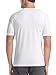 DAVID ARCHY Men's 2 Pack Fast Dry Mesh Crew Neck Undershirts (M, White)