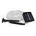 Solar Power Rope Lights, Waterproof, 99ft, 100 LED,6000K, String Light, Portable, with Light Sensor, Decoration, Christmas Tree, Thanksgiving, Wedding, Party, Garden, Lawn, Patio (Daylight White)