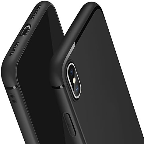 Swenky iphone X Case Perfect Slim Fit Ultra Thin Protection Series TPU Black for Apple 5.8" iPhone X /iPhone 10