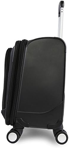 Perry Ellis 8-Wheel Spinner Mobile Office, Black, One Size 10 Perry Ellis 8-Wheel Spinner Mobile Office, Black, One Size