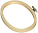 Darice 39838 1Piece, 3 by 5 inch, Oval Wooden Embroidery Hoop