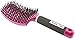 Boar Bristle Brush Best at Detangling Thick Hair Vented For Faster Blow Dryer Drying After Shampoo - 100% Professional Natural Detangler Bristles Promotes Healthy Oil Distribution