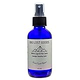 Big Lost Goods White Sage & Palo Santo Smudge Spray. Use for smokeless smudging, Energy Cleansing, and Protection. 4 oz Bottles Handmade and Blended from Pure and Organic Essential Oils and Crystal