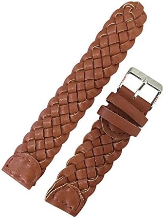 Vintage Handmade Woven Genuine Leather Strap Men Women Retro Classic Watchband Fashion Casual Braided Belt Watch Accessories Hot