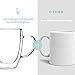 Kitchables Double Walled Glass Coffee Mugs Set of 2, 12oz - Insulated Glass Coffee Mugs for Cappuccino, Latte, Tea, Espresso - Latte Cup - Tazas Para Cafe