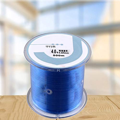 Yihaifu Nylon Schnur Strong Nylon Angelschnur Angelschnur bunter Fischer 500M Monofilent Linie Japan-Material… – Bild 3