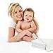 Embena Baby Bamboo Washcloths Set of 5 Bonus Muslin Towel - Plush, Organic, Natural and Ultra Soft Perfect for Boys or Girls and Sensitive Skin