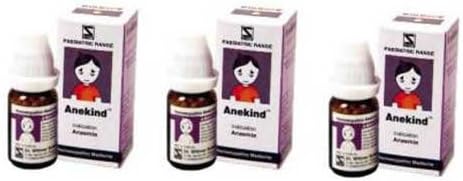 3 LOT Schwabe Homeopathy Anekind