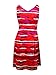 Anne Klein Women's Printed V Neck Fit and Flare Dress