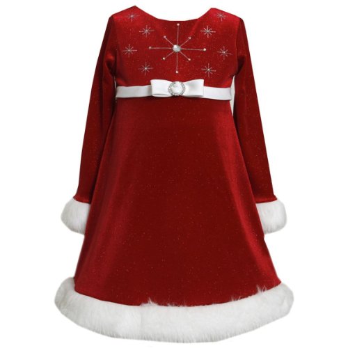 Santa Dress for Toddler Girls