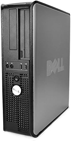 Dell Desktop Computer Package with WiFi, Dual Core 2.0GHz, 80GB, 2GB, Windows 10 Professional, Dell 17in Monitor (Renewed)