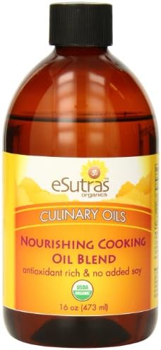 Esutras Organics Nourish Healthy Oil Blend, 16 Ounce