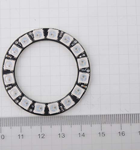 DIYmall 16 Bits 16 X WS2812 5050 RGB LED Ring Lamp Light with ...