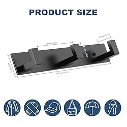 PMMASTO Coat Rack Wall Mount, Coat Hooks Wall Hooks