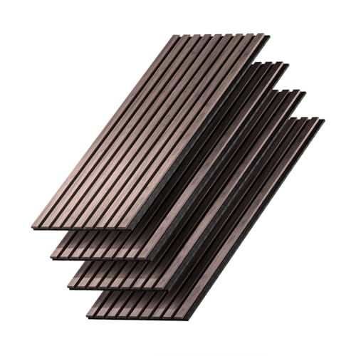 Vicco Akustikpaneele Sonoa, Nussbaum/Braun, 4 Stück