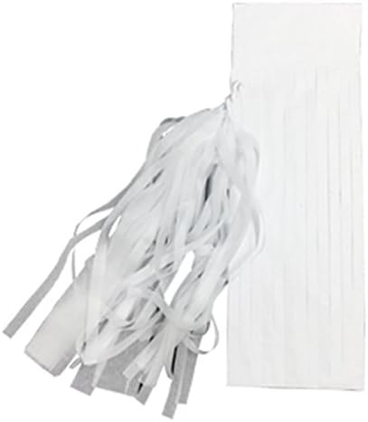 Nicro Party 50 Pcs 2470cm Tissue Paper Tassel Garland for Wedding Party Decoration (24x70, White)