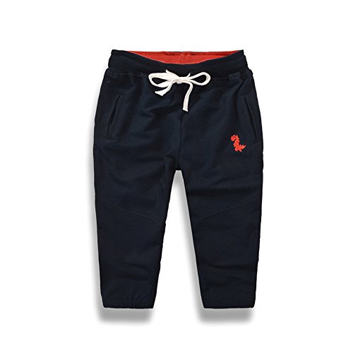 Gprince Little Boys Girls Unisex Elastic Waistband Jogger Casual Sport Pant Sweatpants Trousers