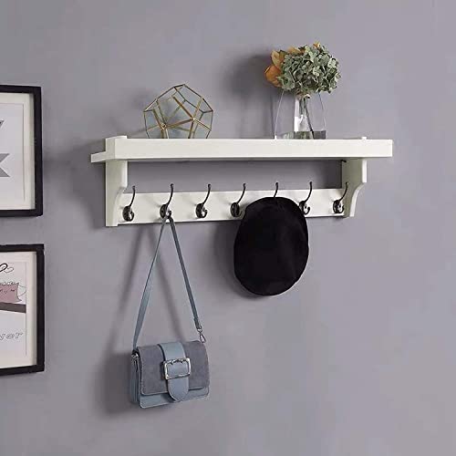 Coat Hooks, 12Pcs Wall Hooks for Hanging Coat Towel Hooks Hardware Heavy Duty Headphone Holder Hooks No Rust Wall Mounted with Screws for Hat Bags, Bronze