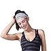 Headband for Workout Yoga and Fitness, Non Slip and Multi Style Design, Sweat Wicking, Stretchy and Secure, Happy Head Guarantee.