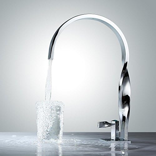LigthtInTheBox Contemporary Centerset Ceramic Valve Single Handle One Hole with Chrome Bathroom Sink Faucet