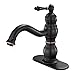 BWE Single Handle One Hole Commercial Bathroom Sink Faucet Lavatory Oil Rubbed Bronze Deck Mount
