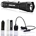 Supernova Guardian 1300XL Professional Series Ultra Bright Rechargeable Tactical LED Flashlight with Remote Pressure Switch and BrightStart Technology