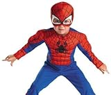 Spiderman Toddler Muscle Costume