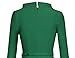 MUXXN Knee Length Dresses for Women Party Casual Vintage 1950 Style 3/4 Sleeves Bodycon Pencil Evening Dress Green L
