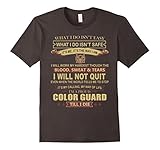 I'm A Proud Color Guard I Will Not Quit T-Shirts