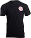 Ann Arbor T-shirt Co. Fire & Rescue Maltese Cross | Firefighter EMT Courage Honor Men Women T-Shirt-(Adult,S) Black
