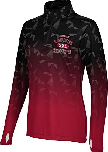 Women's Como Estas Noveltee Maya Half Zip Long Sleeve (Large)