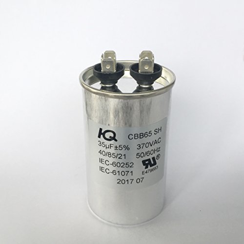 QH QX6535 35uf Capacitor Motor Run Round 35 uF MFD 370V HVAC - Thumbnail 2