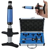 6 Levels Manual Chiropractic Spine Adjusting Corrector Tool, Manual Chiropractic Tool Spine Correction Gun, Adjust Vertebration Cervical Force Spine Massager with 4 Head, for Improve Joint Pain