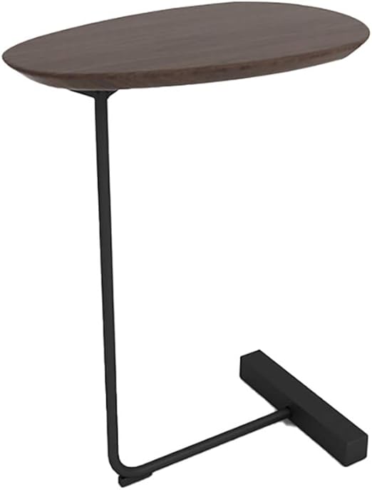 Amazon Com Red Cloud Portable Coffee Table Wrought Iron Small Side Table Stable L Shaped Bracket Simple And Beautiful Console Household Tea Table L W H 450 350 600mm Kitchen Dining