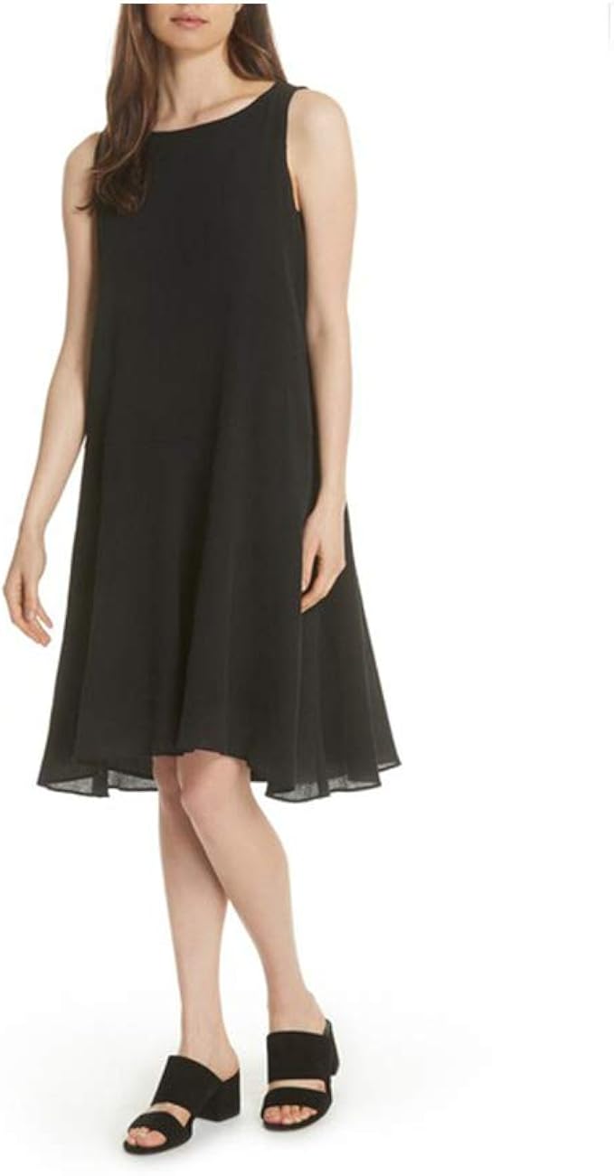 black bateau dress