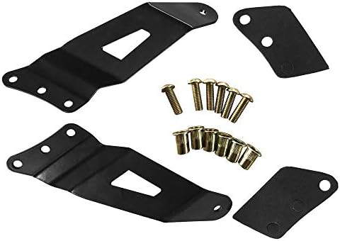 TTX LIGHTING Mounting Bracket 50 Inch Curved LED Light Bar for Chevrolet Silverado/Chevy Tahoe/GMC Sierra 1999-2007 Top Roof Upper Windshield