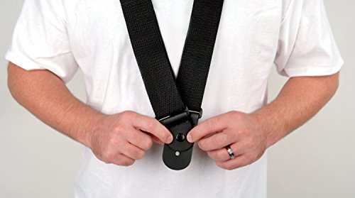 Planet Waves Dare Guitar Strap, Black
