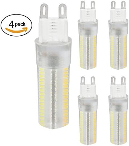 WestDeer G9 Bi - Pin LED Light Bulb 3014 126SMD, Three Color Changing (3000K,4000K,6000K), 5W 500lm, Halogen Replacement Bulb, Non - Dimmable Energy - Saving 4 Pack