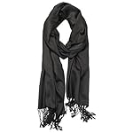 Achillea Super Soft Luxurious Premium Pashmina Shawl Wrap Scarf in Solid Colors