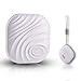 LAUCO Bluetooth Finder Tracker Locator for Wallet Bag Smart Phone Anti-Lost Tag Nut Find 3 with App Control for iOS Android Devices at Home, Office,Outdoors (Peach White)