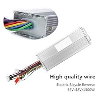 Shengruhua Motor Controller Motor Brushed Controller Box DC 36-48V 1500W for E-Bike Scooter Electric Bicycle （21X8X3.5cm） Grand