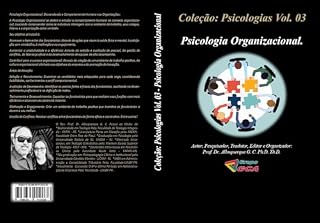 Livro Coleção: Psicologias Vol. 03: Psicologia Organizacional.