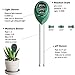 Soil Tester,3-in-1 Soil Tester with Moisture/Light/pH Test,Gardening Tool kit for Plant Care,Soil Test Kit for Home,Garden,Lawn,Farm,Indoor & Outdoor-No Battery Needed (Green)thumb 1