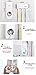 YKHENGTU Automatic Toothpaste Dispenser Toothbrush Holder Wall Mount,Toothpaste Squeezer and Toothbrush Holder(5 Brushs Set), Kids Hands Free Toothpaste Dispenser for Shower Bathroom Sink