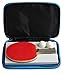 Table Tennis Bag Waterproof Paddle Case with Two Front Pockets