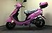 TAO SMART DEALSNOW Brings Brand New 50cc Gas Fully Automatic Street Legal Scooter TaoTao ATM50 with TRUNK Included - Pretty Pink