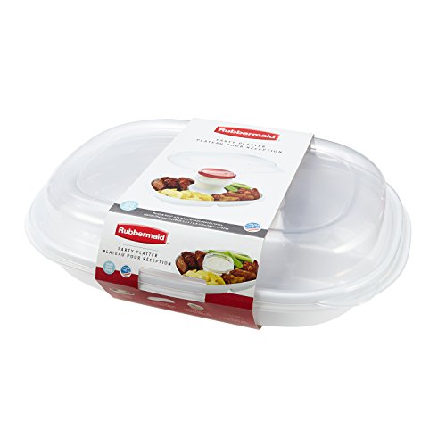 Rubbermaid Party Platter, Clear Pricepulse