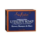 Shea Mst 3 Bttrs Utility Size 5z Shea Moisture 3 Butters Utility Soap 5z
