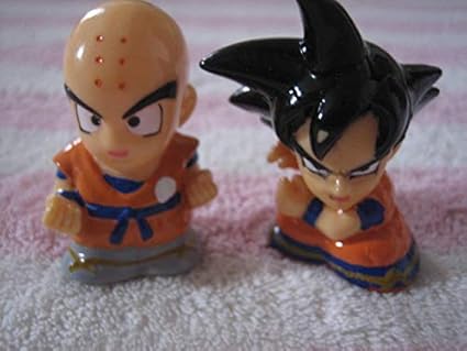 Amazon ドラゴンボール 指人形２体悟空 クリリン ロボット 子ども向けフィギュア ホビー